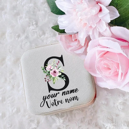 Boite à bijoux personnalisée prénom